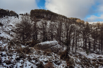 La Rhune enneig&eacute;e 
