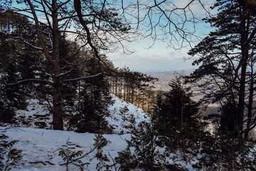 La Rhune enneig&eacute;e 