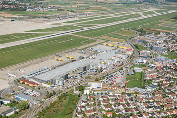 Luftbild Flughafen Stuttgart