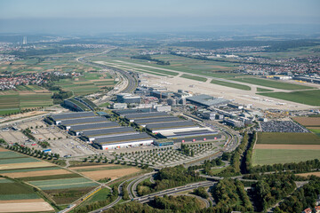 Luftbild Flughafen Stuttgart