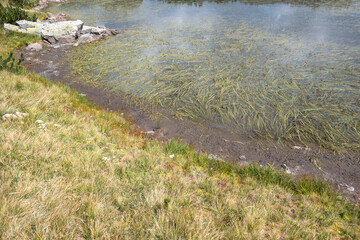Landscape of The Fish Lakes, Rila mountain, Bulgaria