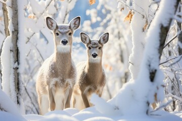 Wildlife in Winter - Generative AI