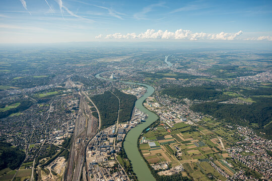 Luftbild Basel