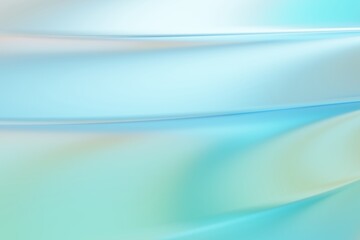 Blue and green shiny fabric texture background. 3d rendering.