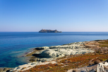 a view of the coast of the atlantic ocean