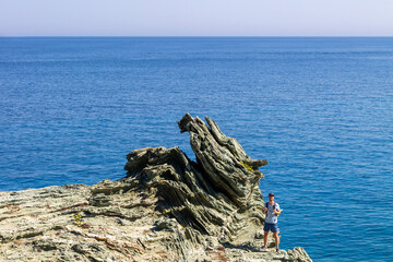 Fototapeta premium rocks and sea