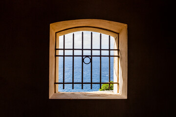 window in the church