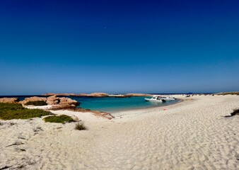 beach and sea, Daymaniyat islands, Oman 