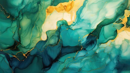Currents of translucent hues snaking metallic swirls and foamy sprays of color shape the landscape of these freeflowing textures