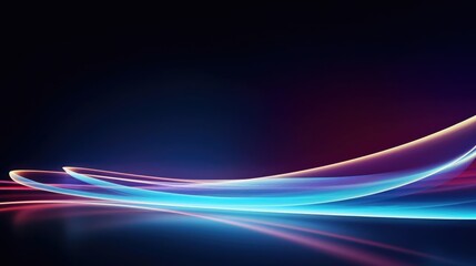 Energy Light Lines Flow 