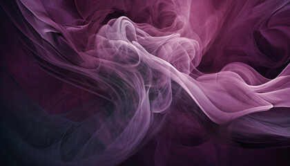 Obraz premium Vibrant colors and elegant waves create a fantasy wallpaper backdrop generated by AI