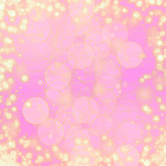 Pink bokeh background with copy space for text or your images