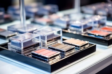 Diverse Beauty Products Displayed in a Stylish and Eye-Catching Arrangement