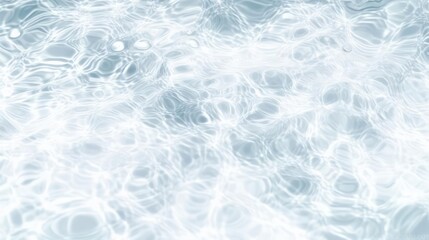 Fototapeta na wymiar White water with ripples on the surface Defocus blurred transparent white colored clear calm water surface texture with splashes