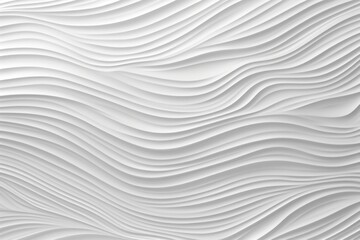 A picture of a white wall with wavy lines. This image can be used as a background or texture for various design projects.