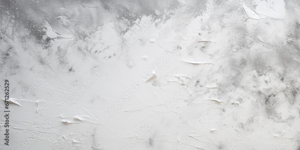 Poster a black and white photo of a snow-covered wall. this image can be used to depict winter scenes, cold