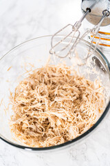 Shredded chicken