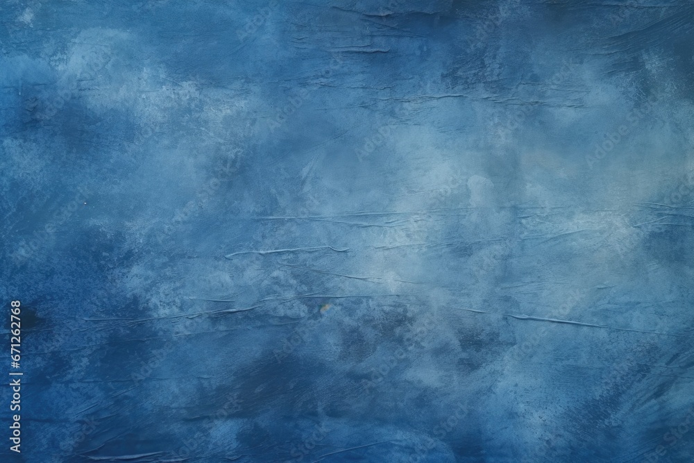 Poster a beautiful painting of a blue sky with fluffy white clouds. perfect for adding a touch of serenity 