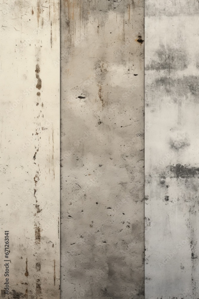 Poster A collection of four concrete textures in various colors. Perfect for background designs or adding an industrial touch to graphic projects