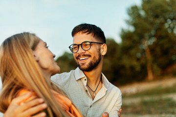 Fototapeta premium portrait of a couple