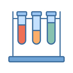 Science laboratory chemical testing tube