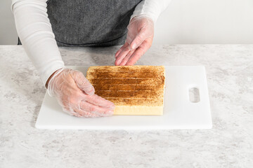 Christmas Eggnog fudge