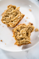 Banana Oatmeal Muffins
