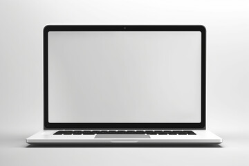 laptop isolated on white background
