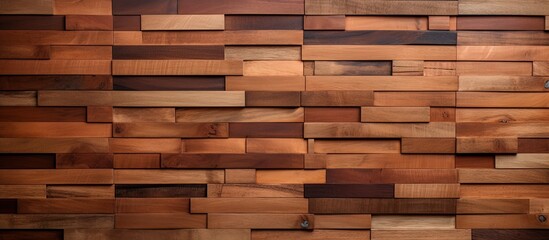 A new natural style background features a seamless wooden texture that resembles vintage wallpaper The wooden planks can be utilized as a tiled background or in various design projects