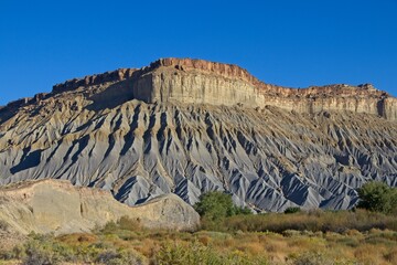 The landscape in Southern Utah is one of the most unique and otherworldly scenes in the United States, seen here near Hanksville, UT.