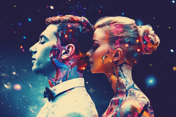 Cleanliness Concept: People cleaning a large room, symbolizing cleanliness, hygiene, and the importance of maintaining a sanitized environment