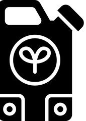 biofuel glyph icon. vector icon for your website, mobile, presentation, and logo design.