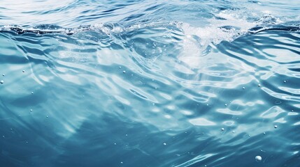 Obraz premium Tranquil Serenity: Rippled Water in the Play of Light