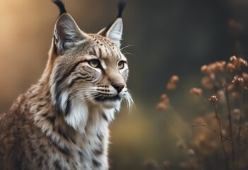 Fototapeta premium Lynx Photography Stock Photos cinematic, wildlife, lynx, Big Cat, for home decor, wall art, posters, game pad, canvas, wallpaper