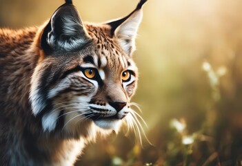 Fototapeta premium Lynx Photography Stock Photos cinematic, wildlife, lynx, Big Cat, for home decor, wall art, posters, game pad, canvas, wallpaper