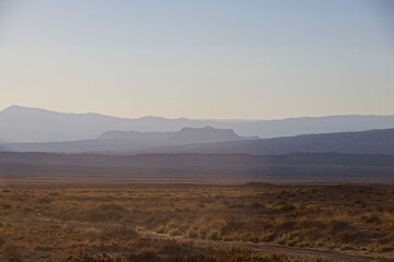 The landscape in Southern Utah is one of the most unique and otherworldly scenes in the United States, seen here near Hanksville, UT. Seen here is the Factory Butte