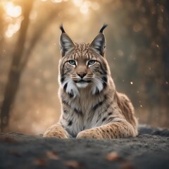Obraz premium Lynx Photography Stock Photos cinematic, wildlife, lynx, Big Cat, for home decor, wall art, posters, game pad, canvas, wallpaper