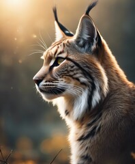 Obraz premium Lynx Photography Stock Photos cinematic, wildlife, lynx, Big Cat, for home decor, wall art, posters, game pad, canvas, wallpaper