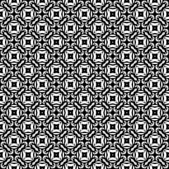 Black seamless abstract pattern. Overlay for background and backdrop. Ornamental design. PNG graphic illustration with transparent background.