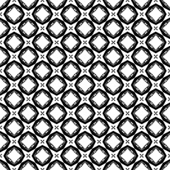 Black seamless abstract pattern. Overlay for background and backdrop. Ornamental design. PNG graphic illustration with transparent background.