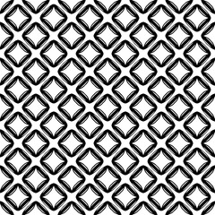 Black seamless abstract pattern. Overlay for background and backdrop. Ornamental design. PNG graphic illustration with transparent background.