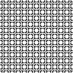 Black seamless abstract pattern. Overlay for background and backdrop. Ornamental design. PNG graphic illustration with transparent background.