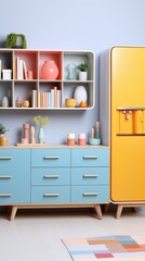 Colourful home setting UHD wallpaper