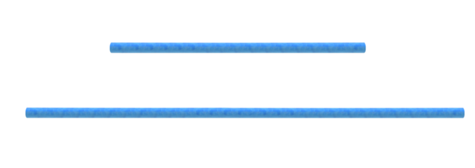 Horizontal water pipes , on a transparent background