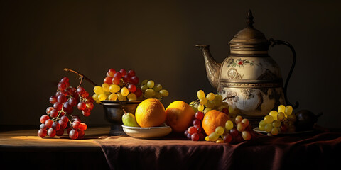 Classical still life in chiaroscuro © britaseifert