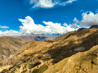 Complejo arqueológico de Ollantaytambo en el valle del Urubamba Cuzco Perú