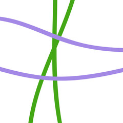 Green lines abstract background 