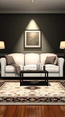 Beautiful living room UHD wallpaper