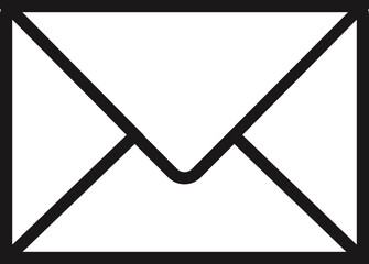 Mail Simple Line Icon for UI