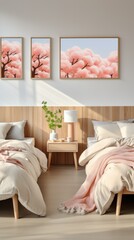 Modern bedroom UHD wallpaper